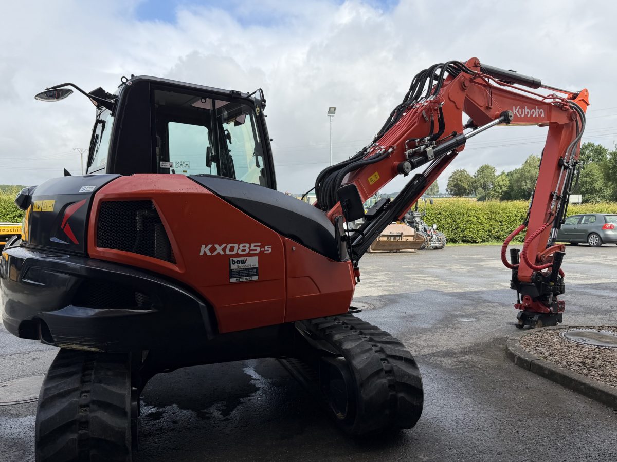 Kubota KX085 VA gebraucht kaufen – Detailansicht